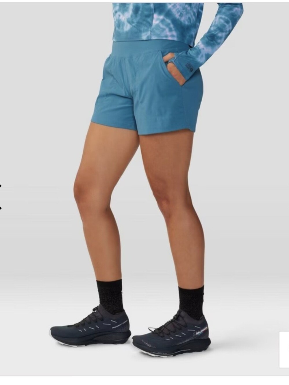 Mountain Hardwear Dynama Stretch Hiking Shorts Blue Women’s Medium